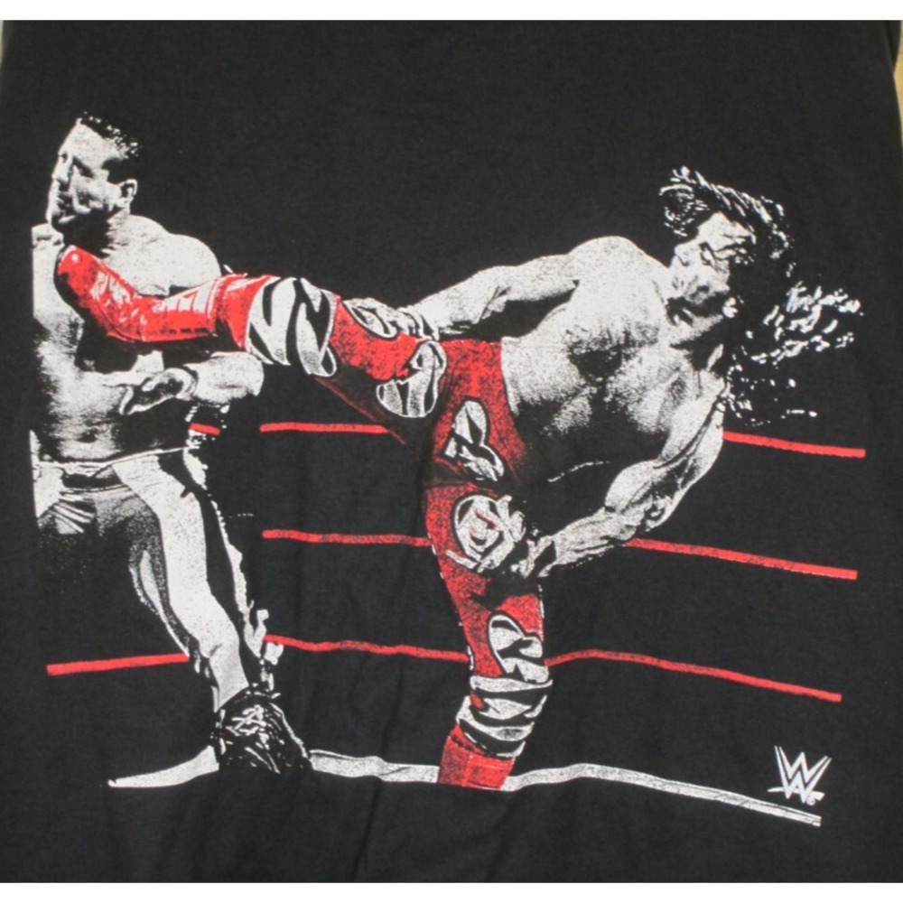 NEW WWE Legends HBK Shawn Michaels Sweet Chin Music Black Tee 4XL NWOT